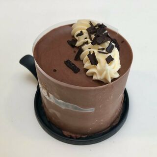 Dark Chocolate Mousse Cake